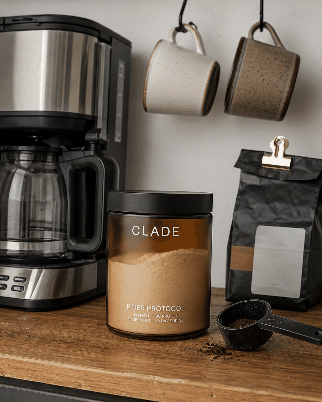 Lives at the coffee station