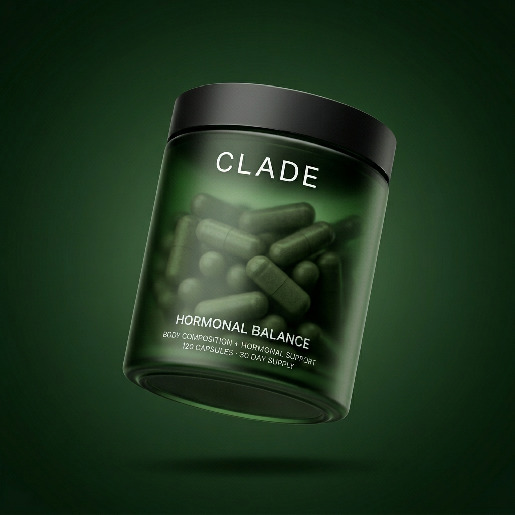 CLADE™ Hormonal Balance supplement bottle
